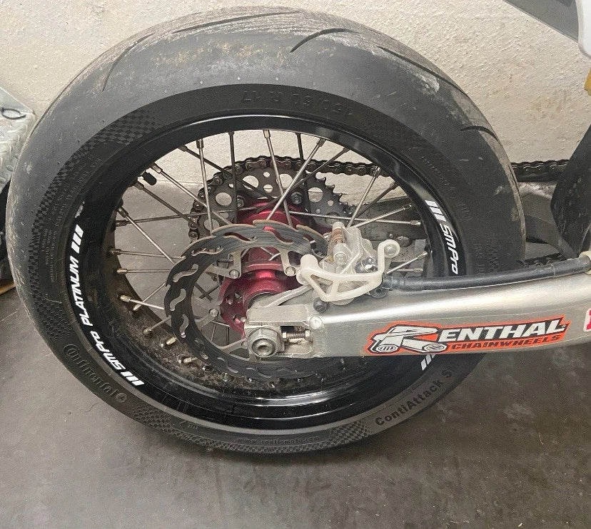 HONDA CRF 450R - SUPERMOTO WHEELS x2