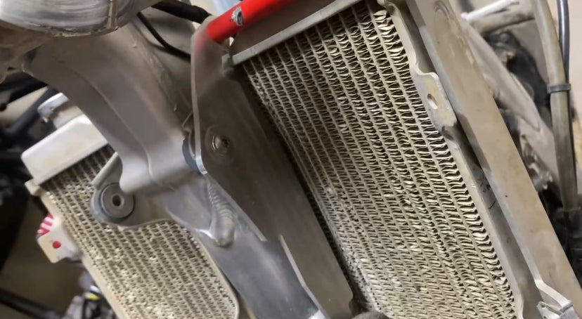 HONDA CRF 450R - RADIATOR x2